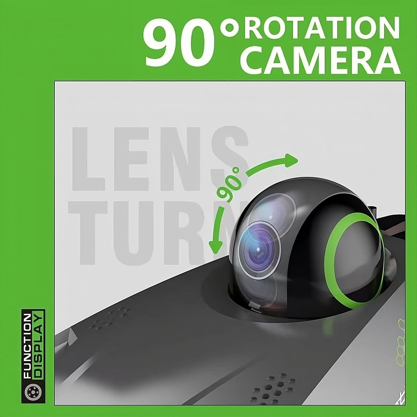 Remote-Controlled Surveillance Camera Car 720P WIFI Camera,  Adjustable Camera Angle
