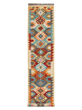 Maimana Kilim Runner - 488 × 83 cm (16'0" x 2'9")