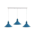 3 Way Industrial Vintage Hanging Pendent Ceiling Light Fittings~4324