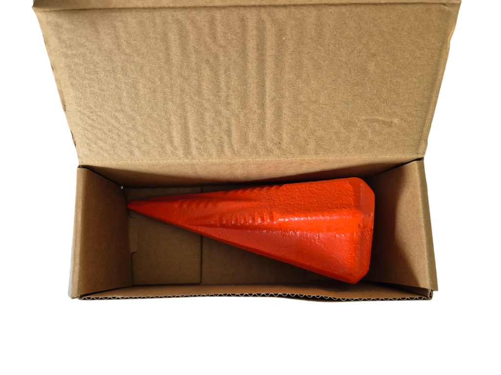 Red Diamond Spike Steel Log Splitting Wedge, 1.6kg