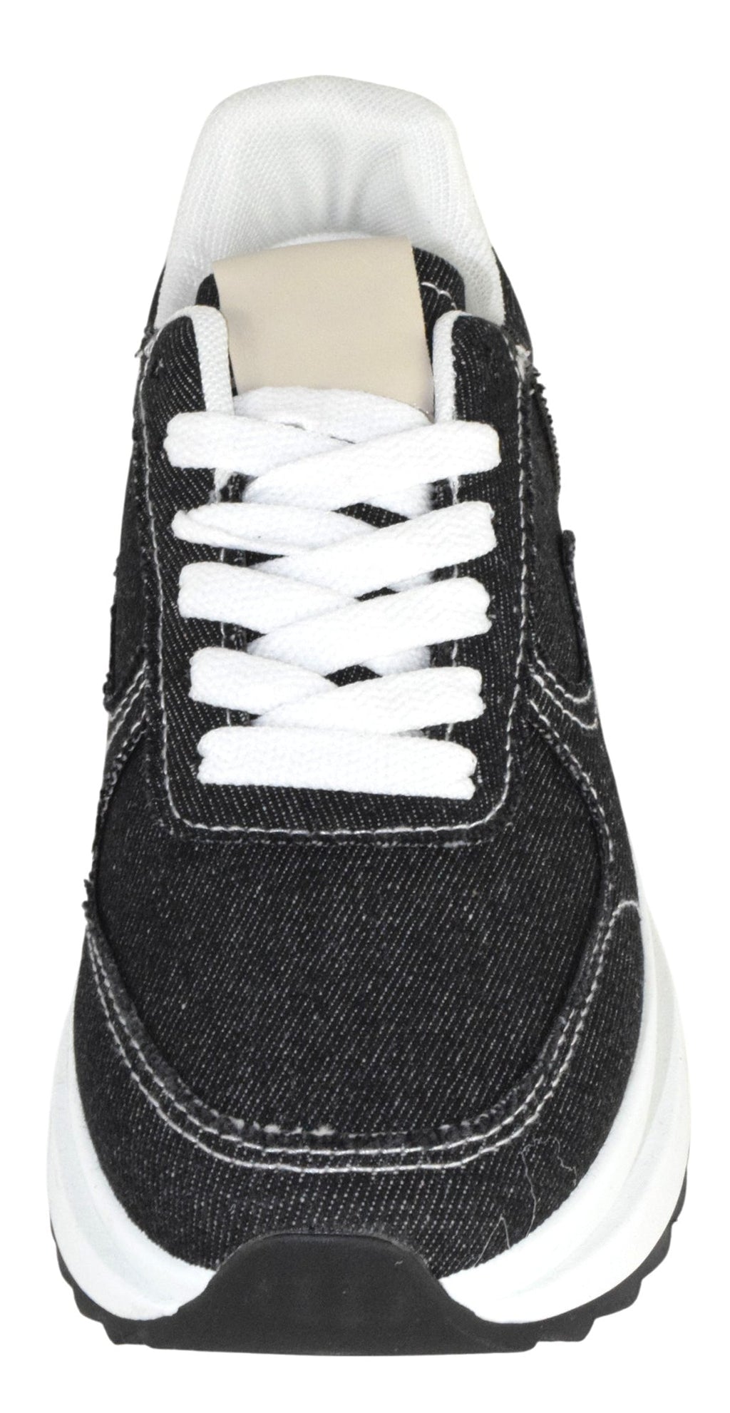 INU-1 Black Denim TOP MODA