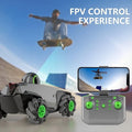 Remote-Controlled Surveillance Camera Car 720P WIFI Camera,  Adjustable Camera Angle