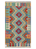 Maimana Kilim - 148 × 85 cm (4'10" x 2'9")