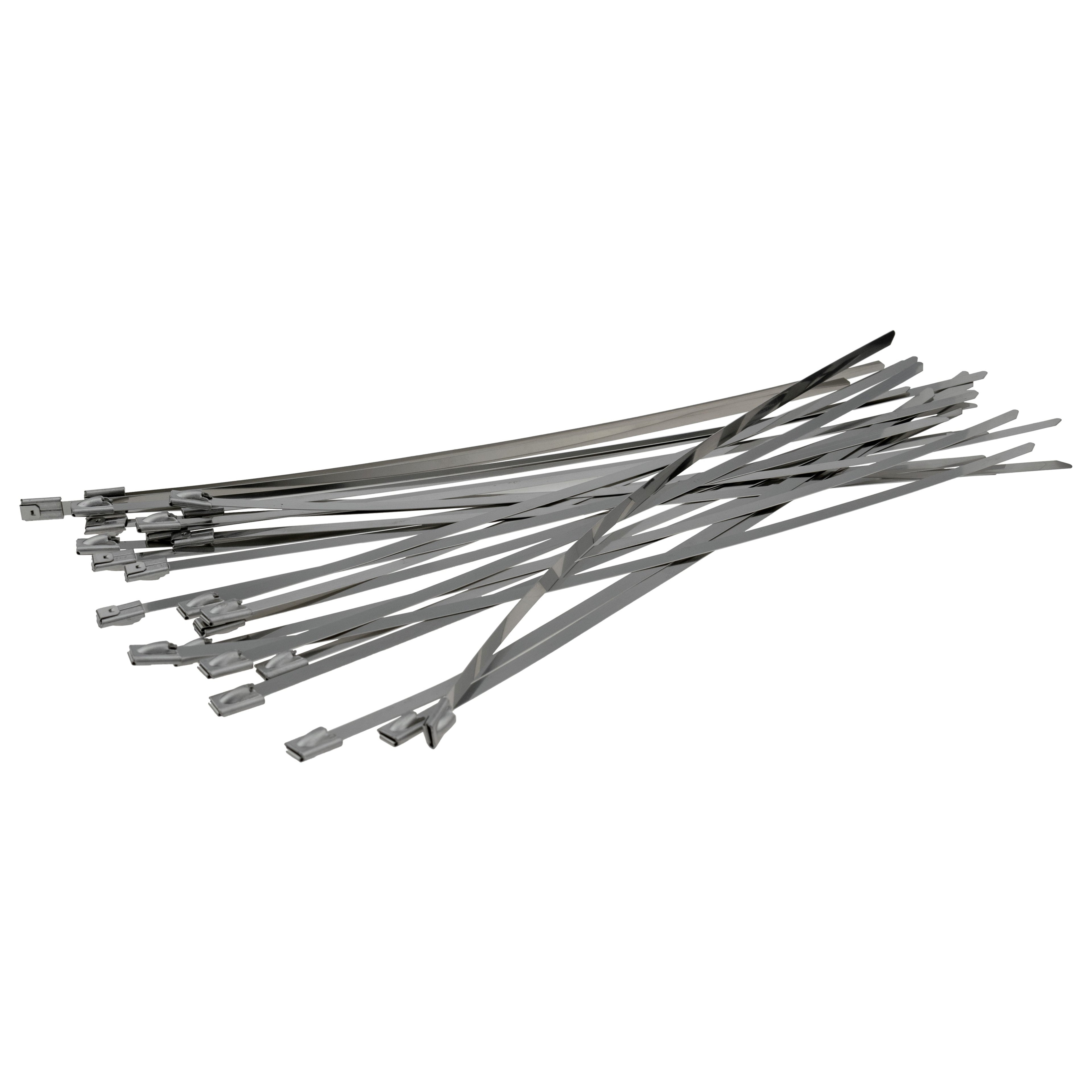 Stainless Steel Cable Ties, 4.6mm x 125mm