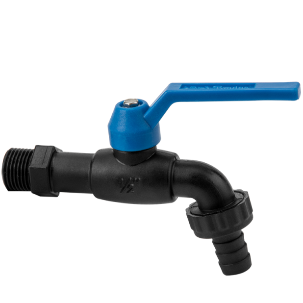 1/2in BSPM Nylon 1/2in Barb Garden Tap BSP Thread Fitting Pipe and Water Fitting