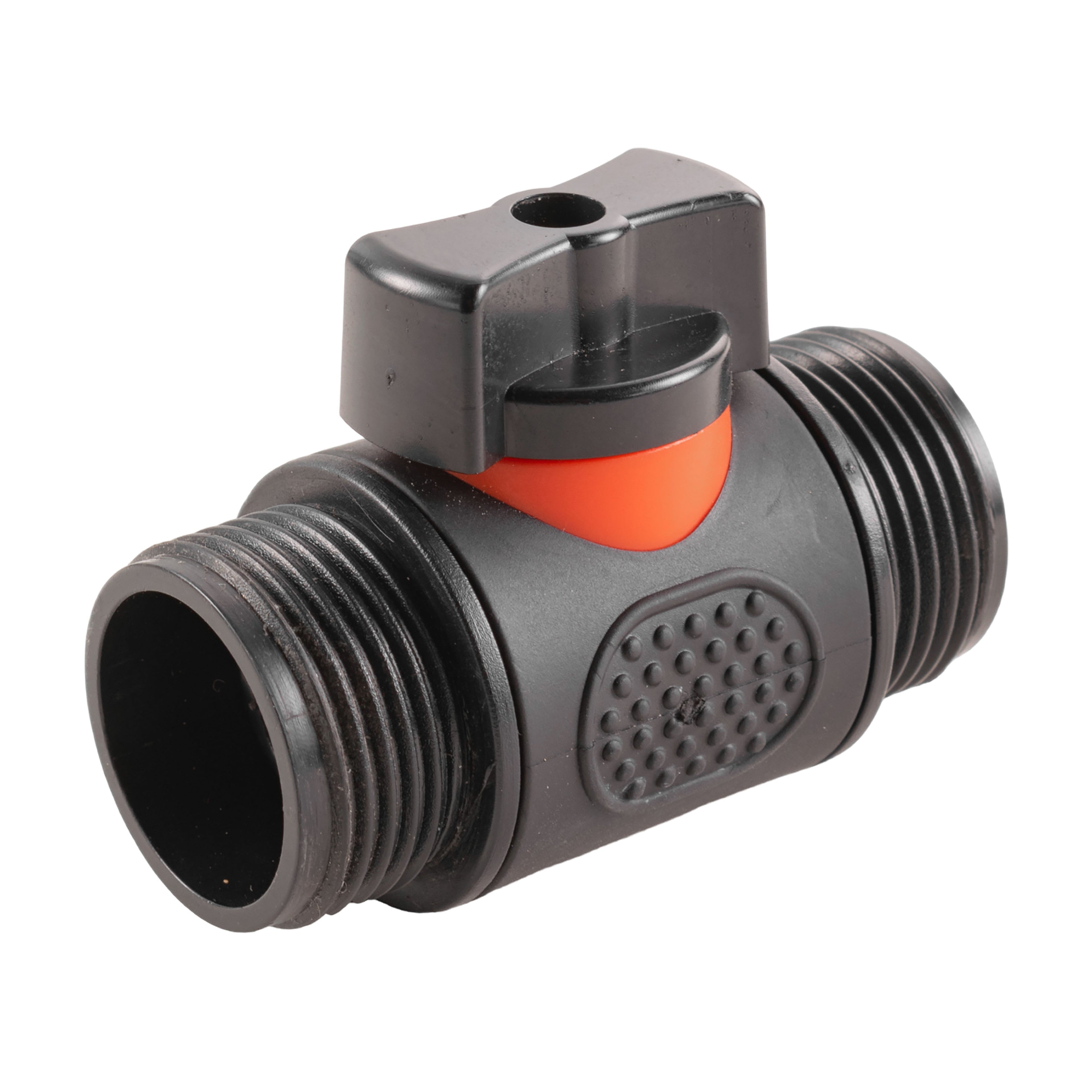 Wall Flange Kit 25mm MDPE + In-Line Valve + 20mm Barb for DIY Workshop Accessory