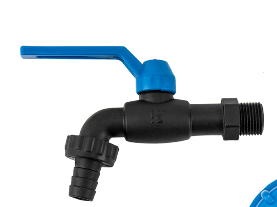1/2in BSPM Nylon 1/2in Barb Garden Tap BSP Thread Fitting Pipe and Water Fitting
