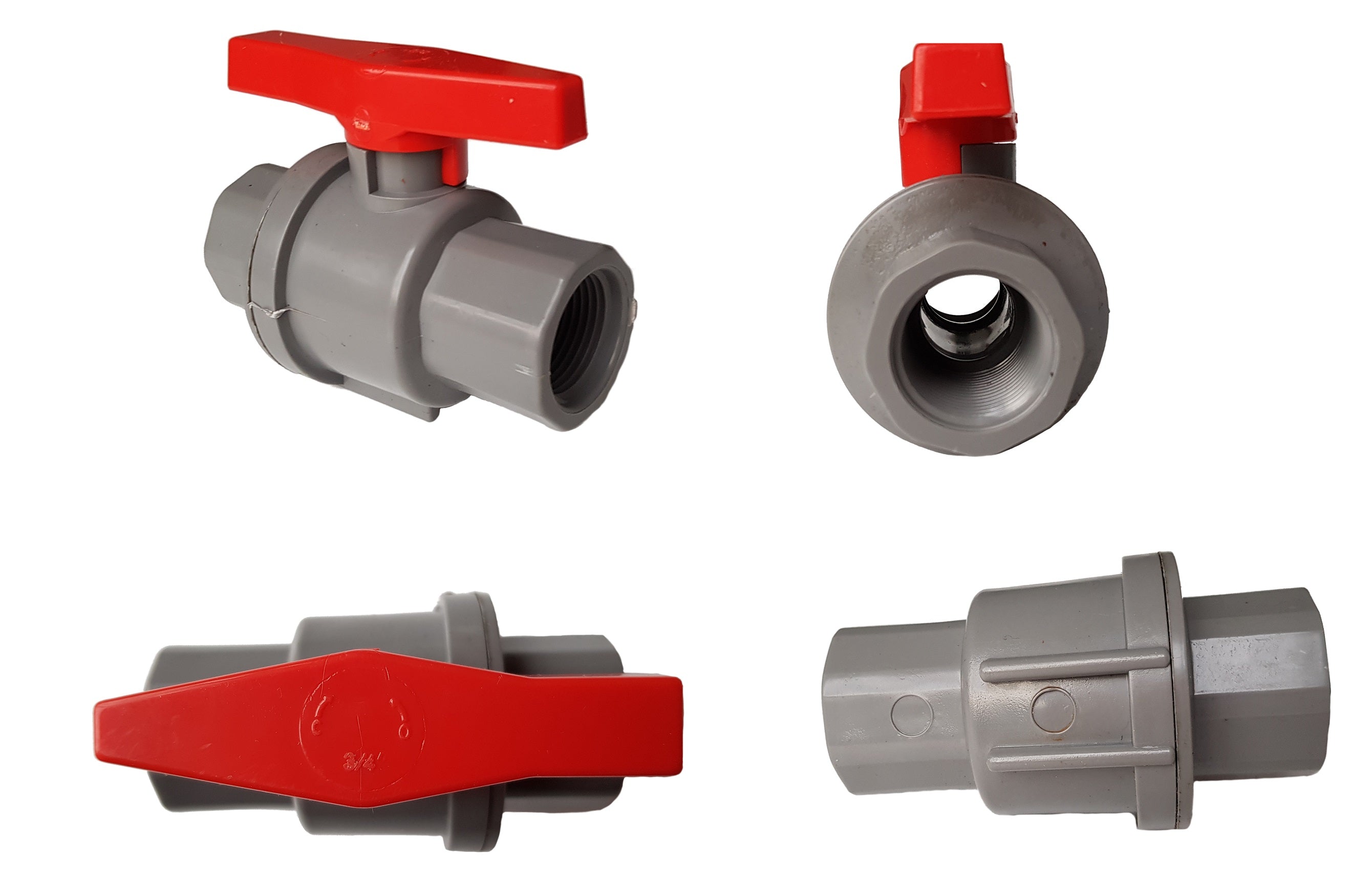 PVC Stopcock Valve, 3/4"