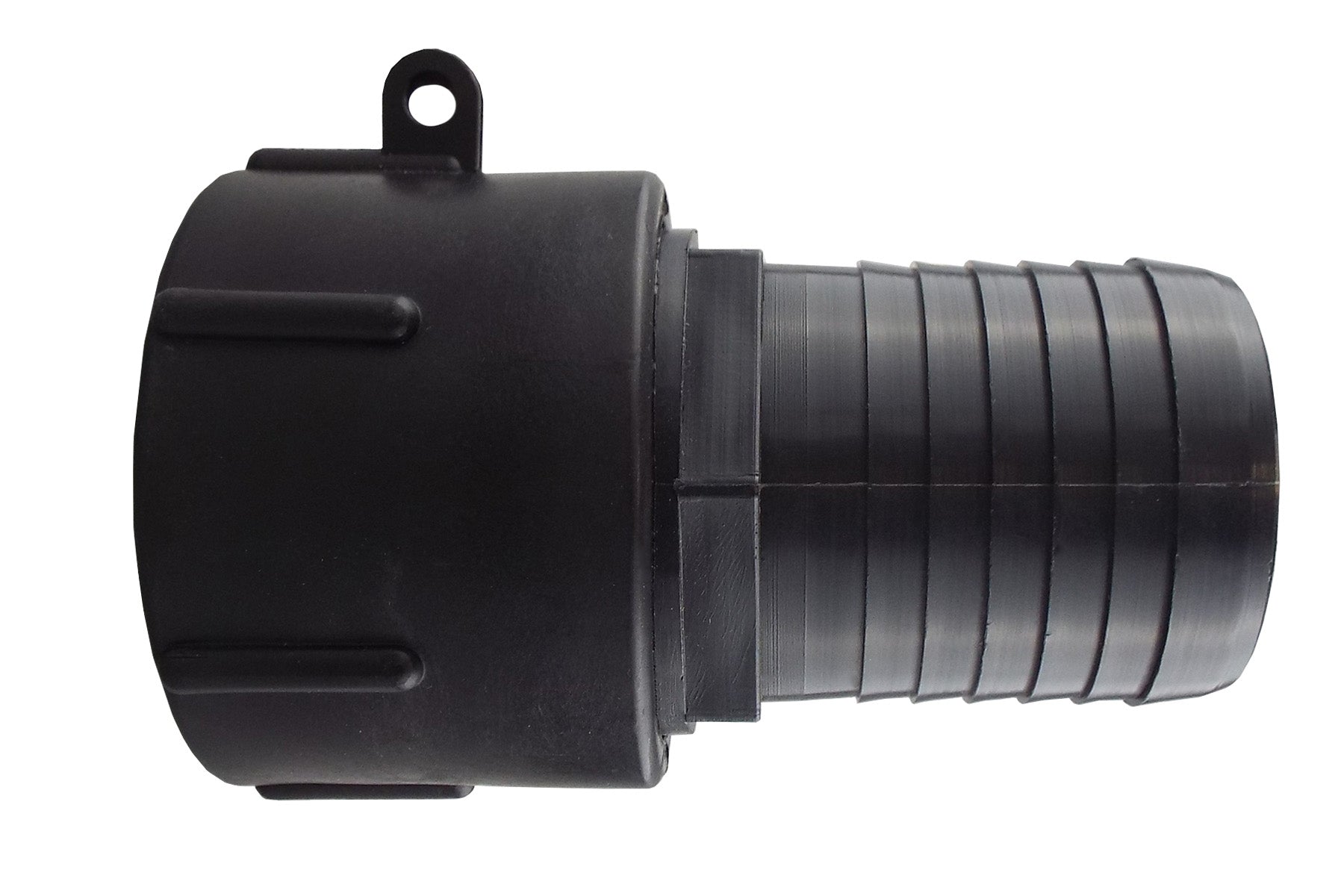 IBC 2 S60X6 Cap with 50mm Pond Straight Hose Connector Set Garden Irrigation Kit