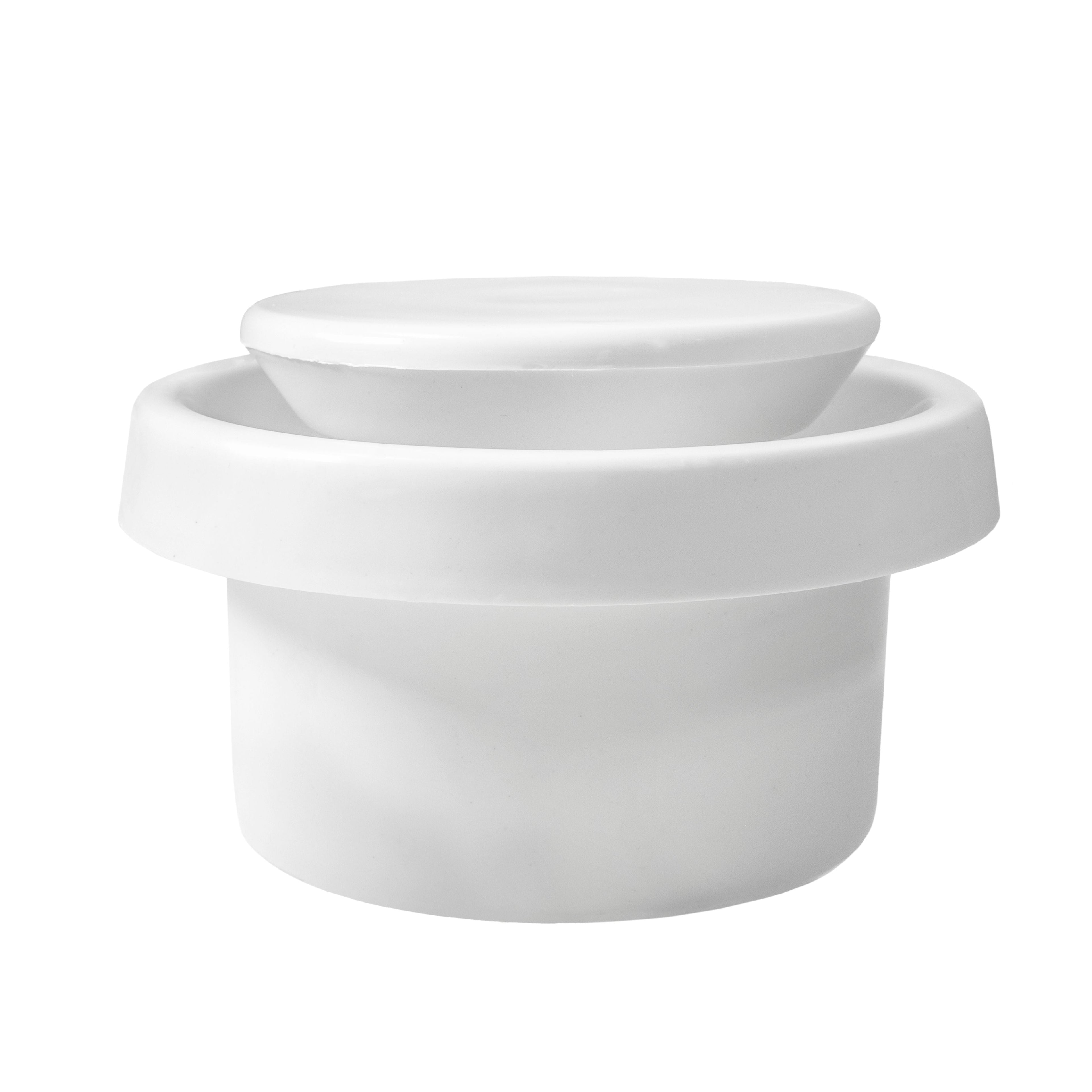 White Anemostat Intake Ceiling Valve, 100mm
