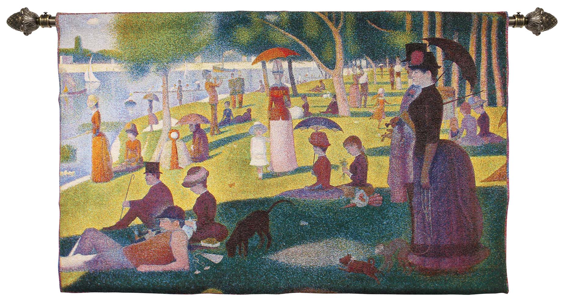 Seurat A Sund La Grande Jat - Wall Hanging 139cm x 90cm (120 rod)
