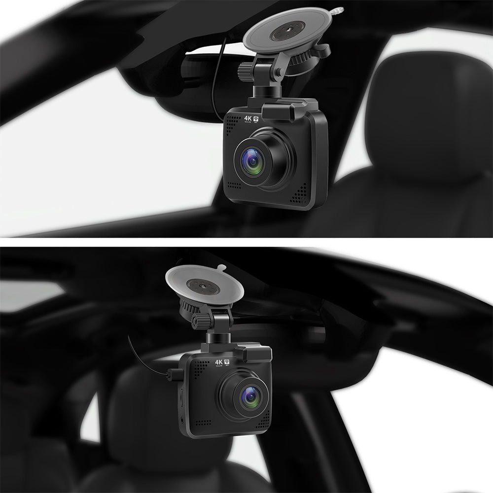 4K Car Dash Camera Recorder Suitable for Vehicles Built-in WiFi GPS UHD 2160P